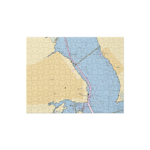 River Station Marina (Bridgeton, NC) NOAA Chart Jigsaw Puzzle