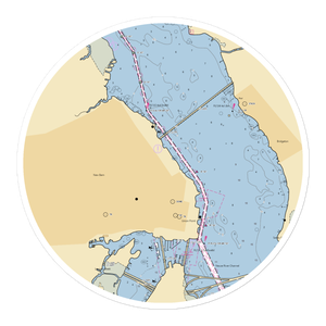 River Station Marina (Bridgeton, NC) NOAA Chart Sticker