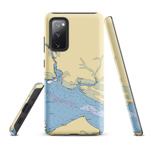 Washington Yacht and Country Club (Blounts Creek, NC) NOAA Chart Samsung Phone Case