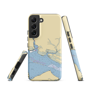 McCotters Marina and Boatyard (Blounts Creek, NC) NOAA Chart Samsung Phone Case