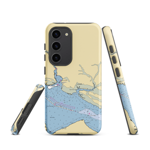 Captain Sam's Boatyard (Blounts Creek, NC) NOAA Chart Samsung Phone Case