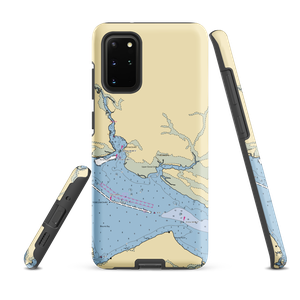 Captain Sam's Boatyard (Blounts Creek, NC) NOAA Chart Samsung Phone Case