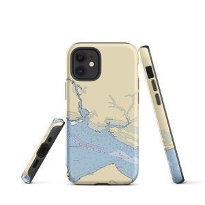 Broad Creek Marina (Blounts Creek, NC) NOAA Chart  Tough iPhone Case