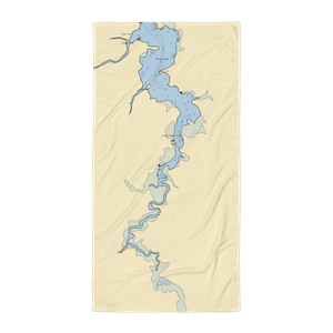 Cotton Patch Landing (Blounts Creek, NC) NOAA Chart Towel