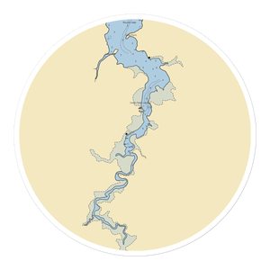 Cotton Patch Landing (Blounts Creek, NC) NOAA Chart Sticker