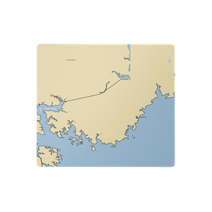 Quarterdeck Marina (Bath, NC) NOAA Chart  Gaming Mouse Pad