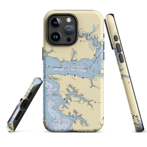 Cee Bee Marina (Belhaven, NC) NOAA Chart  Tough iPhone Case