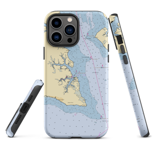 Ocean Limo Marina (Belhaven, NC) NOAA Chart  Tough iPhone Case