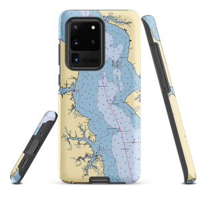 River Rat Yacht Club (Belhaven, NC) NOAA Chart Samsung Phone Case