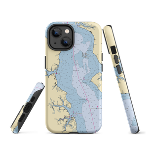 River Rat Yacht Club (Belhaven, NC) NOAA Chart  Tough iPhone Case