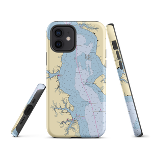 River Rat Yacht Club (Belhaven, NC) NOAA Chart  Tough iPhone Case