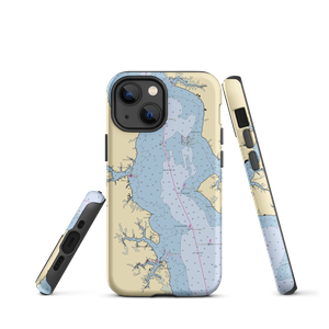 River Rat Yacht Club (Belhaven, NC) NOAA Chart  Tough iPhone Case