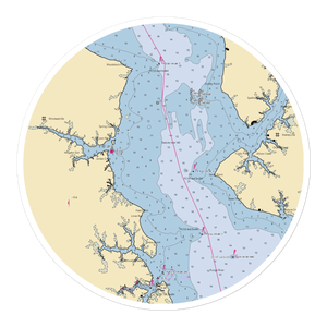 River Rat Yacht Club (Belhaven, NC) NOAA Chart Sticker