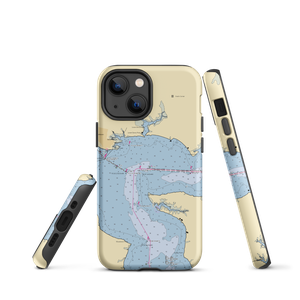 Blackbeard’s Cove Marina & Pub (Belhaven, NC) NOAA Chart  Tough iPhone Case