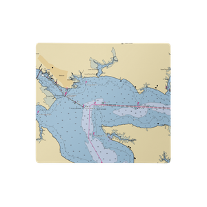 Blackbeard’s Cove Marina & Pub (Belhaven, NC) NOAA Chart  Gaming Mouse Pad