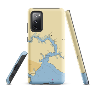 Up-the-Creek Marina @ Vandemere (Vandemere, NC) NOAA Chart Samsung Phone Case