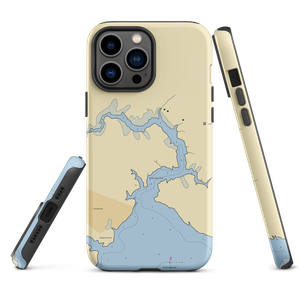 Up-the-Creek Marina @ Vandemere (Vandemere, NC) NOAA Chart  Tough iPhone Case