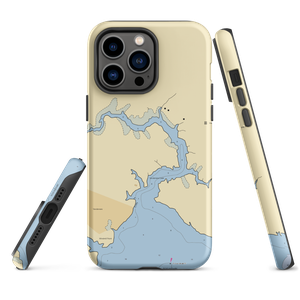 Up-the-Creek Marina @ Vandemere (Vandemere, NC) NOAA Chart  Tough iPhone Case