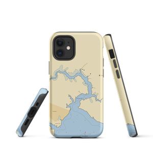 Up-the-Creek Marina @ Vandemere (Vandemere, NC) NOAA Chart  Tough iPhone Case