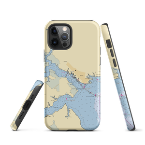 Belhaven Marina (Belhaven, NC) NOAA Chart  Tough iPhone Case