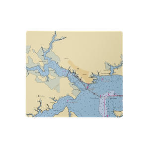 Belhaven Marina (Belhaven, NC) NOAA Chart  Gaming Mouse Pad