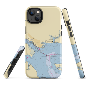 River Forest Marina (Belhaven, NC) NOAA Chart  Tough iPhone Case