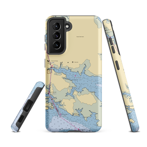 RE Mayo Docks (Hobucken, NC) NOAA Chart Samsung Phone Case