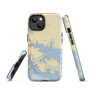 RE Mayo Docks (Hobucken, NC) NOAA Chart  Tough iPhone Case