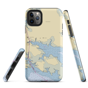 RE Mayo Docks (Hobucken, NC) NOAA Chart  Tough iPhone Case