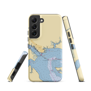 TJ's Marina & Boatyard (Belhaven, NC) NOAA Chart Samsung Phone Case