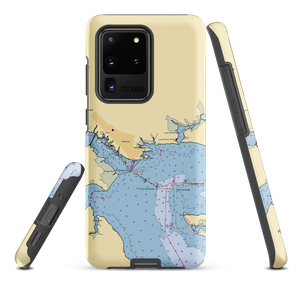 TJ's Marina & Boatyard (Belhaven, NC) NOAA Chart Samsung Phone Case