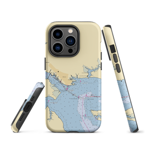 TJ's Marina & Boatyard (Belhaven, NC) NOAA Chart  Tough iPhone Case