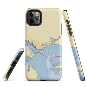 TJ's Marina & Boatyard (Belhaven, NC) NOAA Chart  Tough iPhone Case