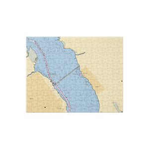 Bridgeton Harbor (Bridgeton, NC) NOAA Chart Jigsaw Puzzle