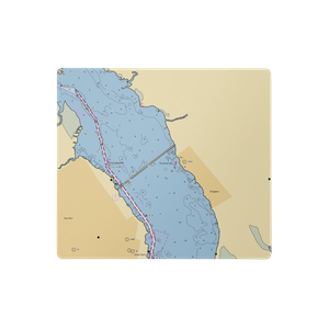 Bridgeton Harbor (Bridgeton, NC) NOAA Chart  Gaming Mouse Pad