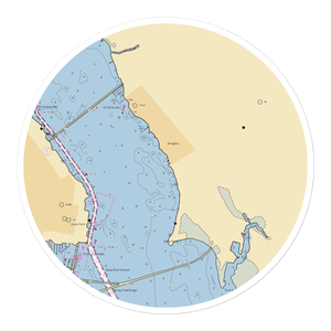 Bridgeton Boatworks (Bridgeton, NC) NOAA Chart Sticker