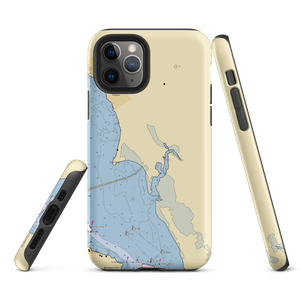 Duck Creek Marina & Boatyard (Bridgeton, NC) NOAA Chart  Tough iPhone Case