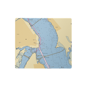 Galley Stores Marina (Bridgeton, NC) NOAA Chart  Gaming Mouse Pad