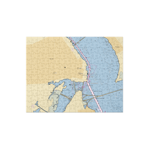 New Bern Grand Marina and Yacht Club (New Bern, NC) NOAA Chart Jigsaw Puzzle