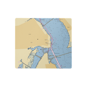 New Bern Grand Marina and Yacht Club (New Bern, NC) NOAA Chart  Gaming Mouse Pad