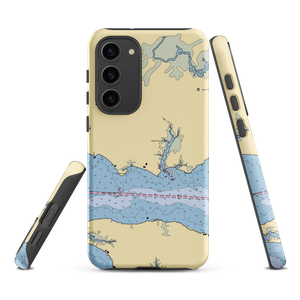 Dowry Creek Marina (Scranton, NC) NOAA Chart Samsung Phone Case