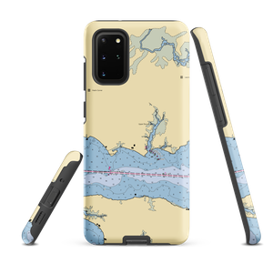 Dowry Creek Marina (Scranton, NC) NOAA Chart Samsung Phone Case