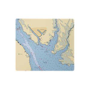 Blackbeard Sailing Club (Bridgeton, NC) NOAA Chart  Gaming Mouse Pad