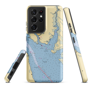 Northwest Creek Marina (Bridgeton, NC) NOAA Chart Samsung Phone Case