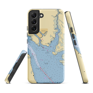 Northwest Creek Marina (Bridgeton, NC) NOAA Chart Samsung Phone Case