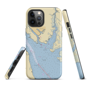 Northwest Creek Marina (Bridgeton, NC) NOAA Chart  Tough iPhone Case