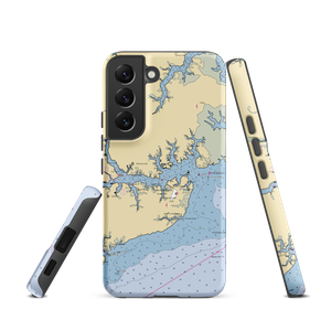 Ensign Harbor Marina (Merritt, NC) NOAA Chart Samsung Phone Case