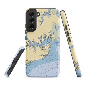 Ensign Harbor Marina (Merritt, NC) NOAA Chart Samsung Phone Case