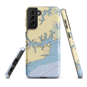 Ensign Harbor Marina (Merritt, NC) NOAA Chart Samsung Phone Case