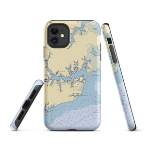 BooneDocks Marina and Guest House (Merritt, NC) NOAA Chart  Tough iPhone Case